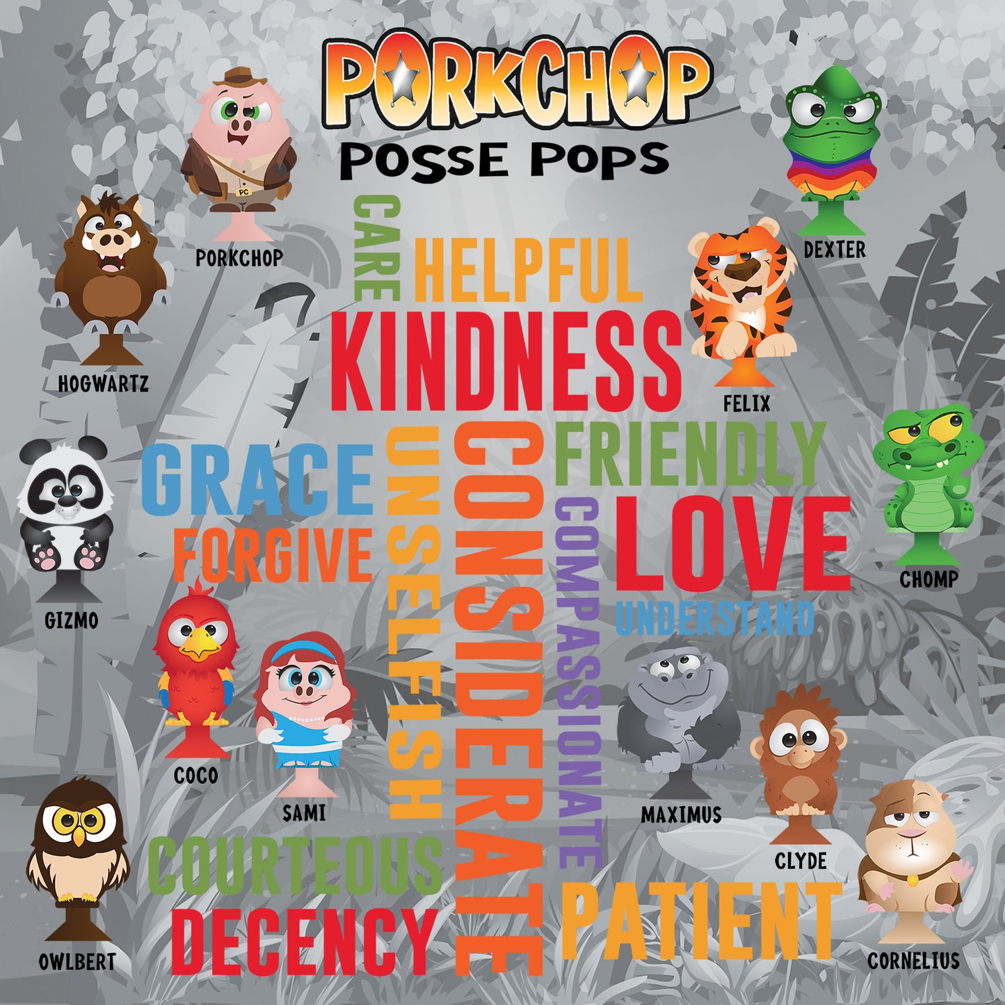 PorkChop Posse Pops